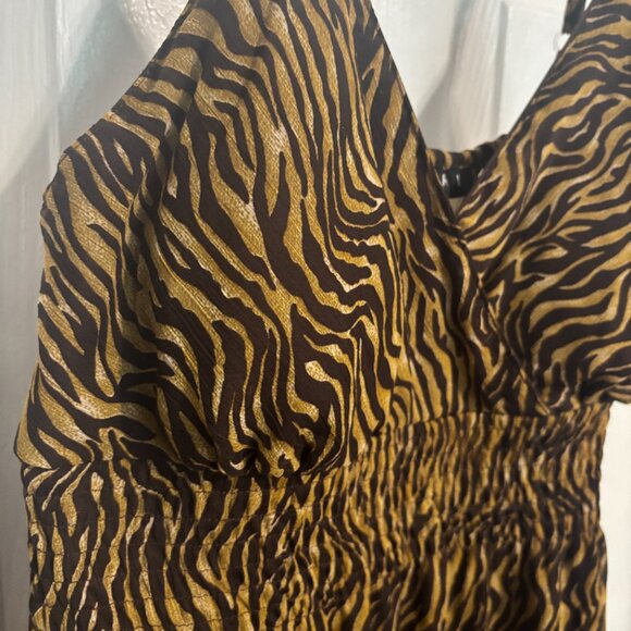 Women's Dress - Dimri Brand - Zebra Print - Size L - Picture 3 of 6